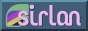Teal button that says 'sirlan' in pink text